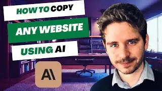 How To Copy Any Website Design Using AI!