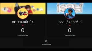 @BETER B&Ouml;C&Uuml;K #vs @ISSEI|| @Subcount @Live #Shorts