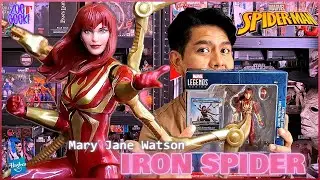 &iexcl;&iexcl; Mary Jane Watson Iron Spider !! Pura Chulada Magic The Gatherin y Marvel Legends