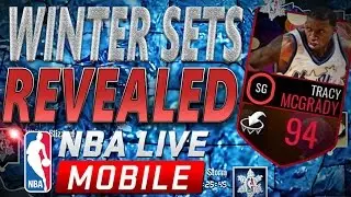 NBA LIVE MOBILE | BRAND NEW WINTER SETS REVEALED | RIPPING OPEN PRESENTS!!!