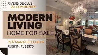 Welcome to 3937 Manatee Club Drive a Manufactured home located in Riverside Club a 55+  Community