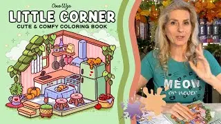 Little Corner von Coco Wyo  | Malbuch für Erwachsene | Coloring Book
