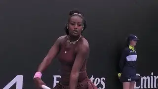 Alycia Parks comes storming back vs Alexandra Eala #Tennis 