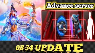 FREE FIRE ADVANCE SERVER FULL DETAILS || OB34 ADVANCE SERVER FREE FIRE || OB34 UPDATE FREE FIRE