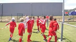 U11 2017: Stade de Vanves : Echauffement
