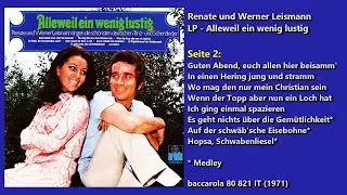 Renate und Werner Leismann - Alleweil ein wenig lustig - LP - Seite 2 (1971)