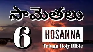 సామెతలు 6 | Bible Reading Every Day | Proverbs 6 | Chapter in Telugu Holy Bible | Hosanna Telugu |