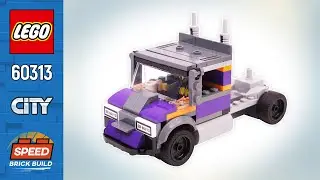 LEGO City Alternate Vehicle MOC (60313)[102 pcs] Step-by-Step Building Instructions @SPEEDBrickBuild