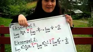MatematikkTV: Kalkulus: L'Hopitals regel