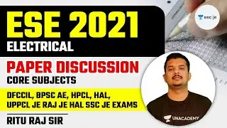 ESE 2021 Electrical | L-1 | Paper Discussion | Core Subjects | Ritu Raj