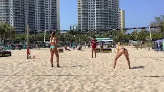 Kendra Brown and Chloe Zacca vs. Hailey Peterson and Liv Clines