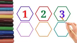 12345 | Number Writing | Tracing Numbers | 123 Counting | 1234 Numbers learning for kids @kidsmam