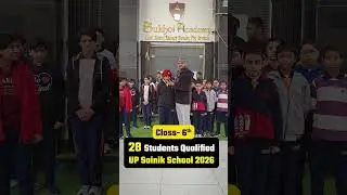 UP Sainik School 2026 | Class 6th | Written Qualified Students |Sukhoi Academy Lucknow Branch #proud
