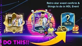 DO THIS!! NEW EVENT RETRO STAR FIFA MOBILE 23! HALL OF LEGEND FIFA MOBILE