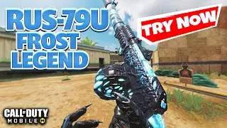 NEW RUS 79U EPIC SKIN FROST LEGEND | Nuke gameplay CODM