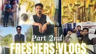 Fresher vlog part 2nd#freshers #MCA#vlog #no#11#masti #video #vbspu #2024