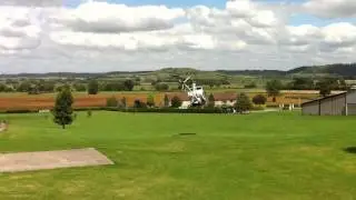 Hughes 269c (Schweizer 300) Helicopter - Test flight post maintenance