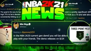 NBA 2K21 &mdash; ОБЪЯСНЕНИЕ *НОВОЙ* СИСТЕМЫ ПРИЦЕЛИВАНИЯ ДЛЯ БРОСКОВ, МГНОВЕННЫЙ СОЗДАТЕЛЬ БРОСКОВ В ПРЯМОМ ХОДУ, НОВЫЕ ЗАХВАТЫ И ДРУГИЕ НОВОСТИ