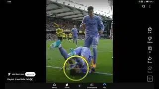 Players knee slides fail💀
