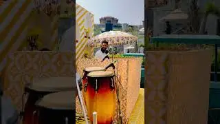 Gajban pani ne challi live ❤️cover percussion # mohsinonmusic