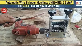 Wire Stripper Machine Unboxing & Setup Guide in Hindi | How to Use Automatic Wire Stripper