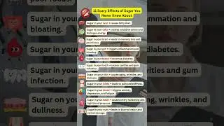 Your Body on Sugar: 11 Hidden Dangers No One Talks About