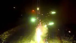 Space on Fire von Nico 8 teiliges Leuchtsortiment Feuerwerk