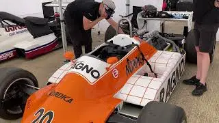 1982 Arrows A4 Cosworth DFV warm-up at 2025 British GP
