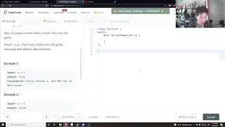 1025. (Easy) Divisor Game - Daily Leetcode (Day 82)