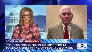 The House Has Completed Its Job: Congressman Sessions Speaks on Schumer Shutdown