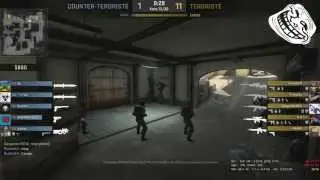 CS:GO Competitive Dust 2 - random match trolling