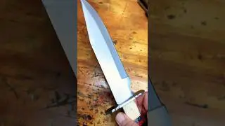Big Bowie Knife! #cutlery #blade #fixedblade #bowie #edc #handmade #collectibles #huntingknife