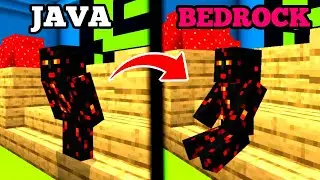 LES DIFFÉRENCES ENTRE JAVA vs BEDROCK SUR MINECRAFT - Minecraft Bedrock Fr PS4/PS5/XBOX/SWITCH/Mcpe