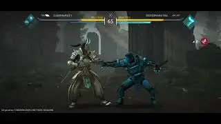Shadow fight 4 ITU VS JACK hard fight by DEMON66618A 