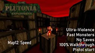 САМАЯ БЫСТРАЯ (НЕТ) КАРТА [] Final Doom: Plutonia Experiment Map12 [Fast Monsters-UV-MAX]