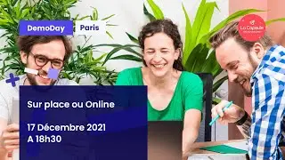 La Capsule Coding Bootcamp -  Le Live Demoday de Paris !