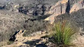 Baltzer Lookout, heading down to hanging rock, Blue Mountains