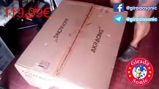 [ UNBOXING 37 ] Sedia Gaming AK RACING- GIRADA SONIC