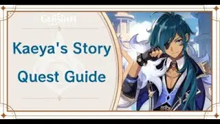 Kaeya Secret Pirate Treasure Story Quest Guide - Genshin impact [No Commentary]
