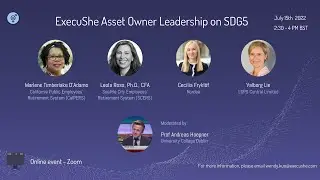 ExecuShe Asset Owner Leadership on SDG5 - July 15th 2022