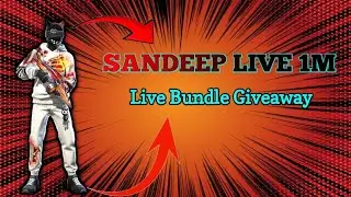 SANDEEP LIVE 1M🔴 DIOMOND GIVEAWAY & GUILD TEST🥳 #shorts​ #gaming​ #ajjubhaiive​ #freefire​ #raistar​