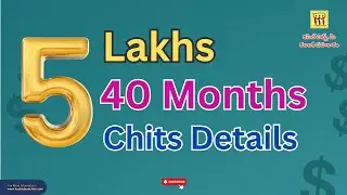 5 lakh Chits Full details || Kapil Chits || Online Chits || Online Auction in kapil chits ||