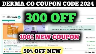derma co coupon code 2024 || the derma co coupon code || 300 off new