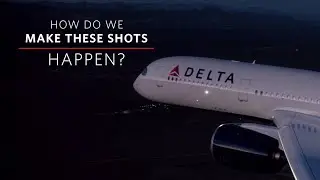 Delta Air Lines | Как нам удалось сделать этот снимок самолета?