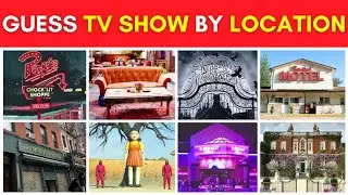 Угадайте телешоу по культовому месту! 📺🍿🎶 | 30 шоу | Викторина по телешоу