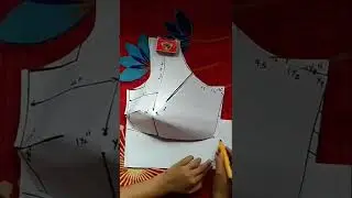 #Shorts Saree blouse cutting in malayalam/full video plzz visit our channel 😘👍