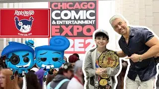 C2E2 funko hunt and vlog!
