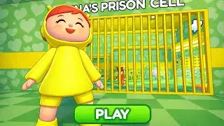 Escape From NINA'S PRISON RUN! (Obby)|| 