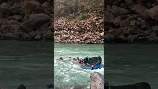 Rishikesh me rafting me hua bada hadsa😭😔ll#rajasthanimundee #accident #shorts #rafting #rishikesh