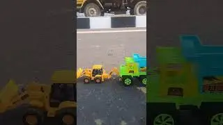 Mini Jcb remote control Truck unboxing #viralvideo #shortvideo #trendingshorts #youtubeshorts #jcb